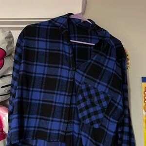 Blue Women’s Flannel.